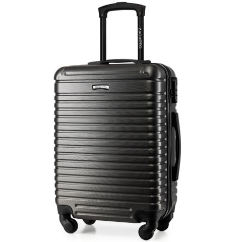 Zagatto.pl - Grafitowa walizka kabinowa na kółkach 55x40x20