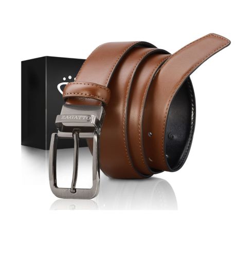 Pasek skórzany dwustronny Zagatto ZG-5040-S