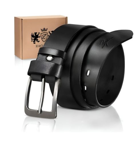 Pasek skórzany męski K1-CZ-00-35-5XL