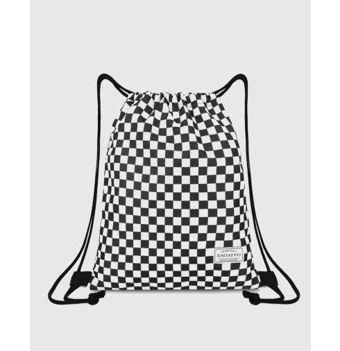 Worek-plecak w szachownicę ZG709