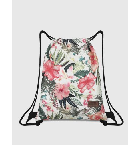 Worek-plecak damski w kwiaty "Marsilia" ZG710