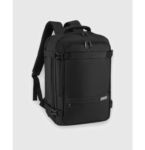 Plecak 45x30x15 podróżny czarny kabinowy Riga