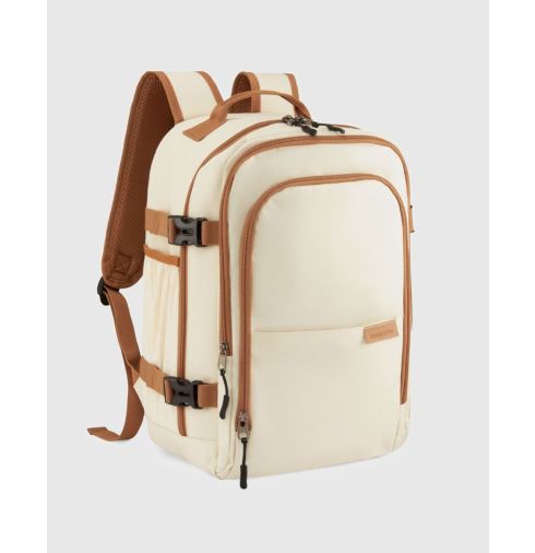 Plecak beżowy bagaż kabinowy 40x25x20 podróżny Bari