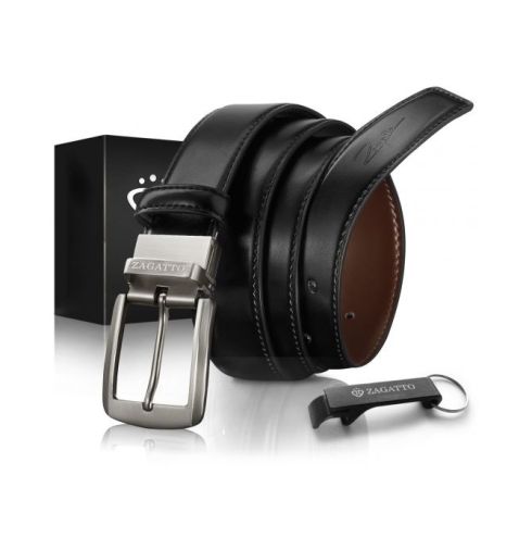 Pasek skórzany dwustronny Zagatto ZG-5020-S