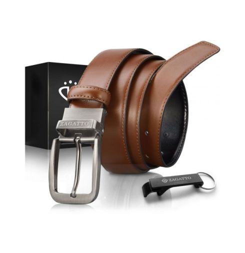 Pasek skórzany dwustronny Zagatto ZG-5040-S