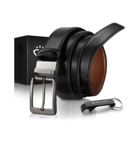Pasek skórzany dwustronny Zagatto ZG-5050-L