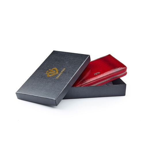 Portfel damski kopertówka Zagatto ZG-5297-SC RED