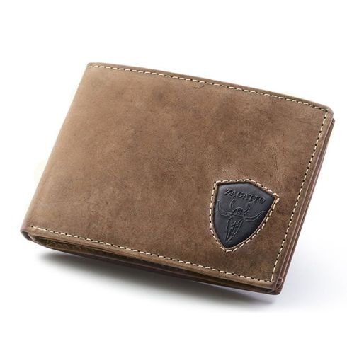 Portfel poziomy męski RFID Secure Leon