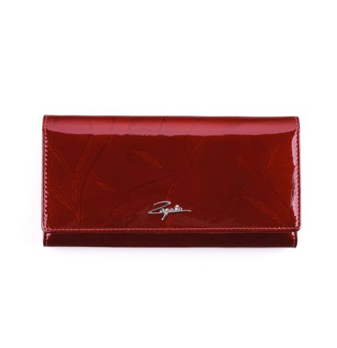 Rozbudowany portfel damski Zagatto ZG-150-LEAF RED