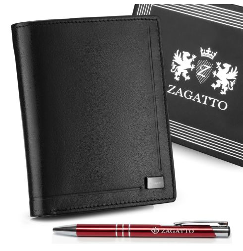 Cienki portfel męski slim ZG-051-BAR