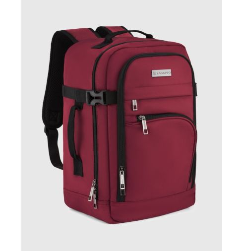 Plecak podróżny 40x20x25 Wizzair bordowy Londyn