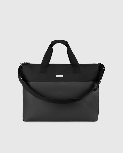 Torba podróżna damska weekendowa elegancka czarna