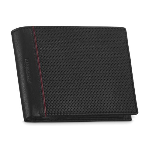 Portfel męski skórzany czarny Zagatto ZG-N992-F14 RFID Secure - zdjęcie pod kątem