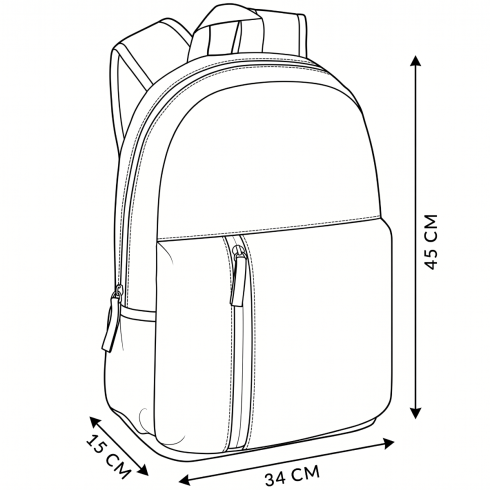 Sportowy Plecak "On the Move" ZG759 - 23 L