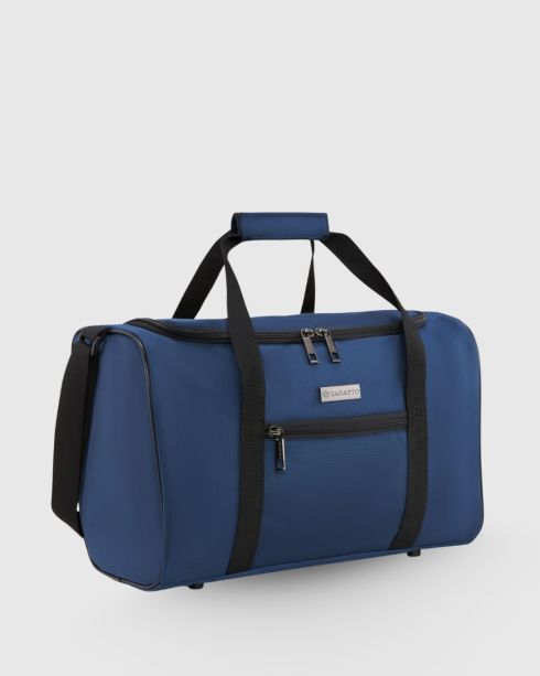 Granatowa torba podróżna męska Ryanair 40x20x25 cm, poliester, Zagatto