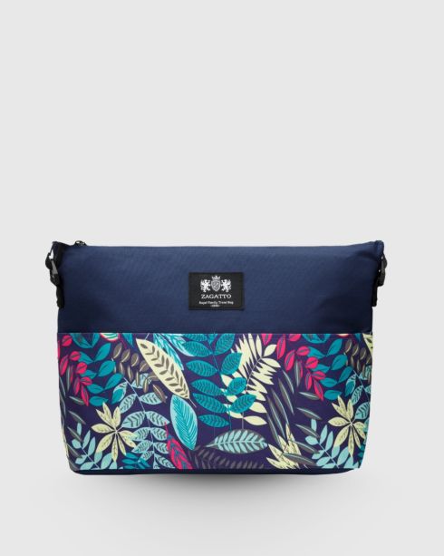 Wielokolorowa torba dla mamy organizer, poliester, nylon, Zagatto