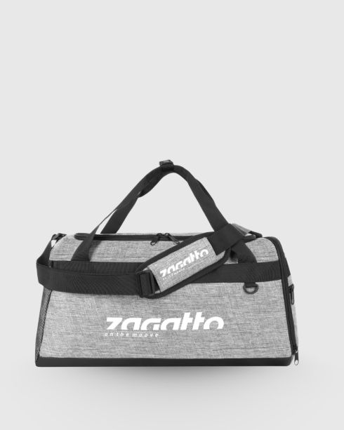Czarna sportowa torba na ramię On the Move, poliester i nylon, Zagatto
