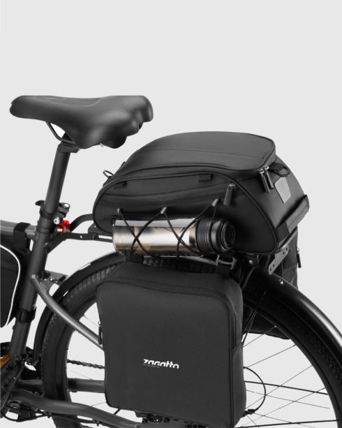 Sakwa rowerowa na bagażnik czarna