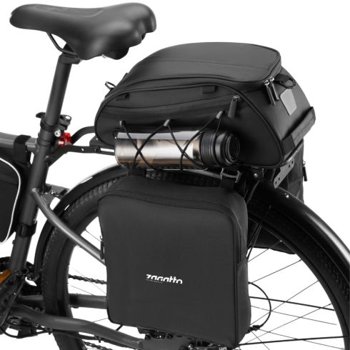 Sakwa rowerowa na bagażnik czarna
