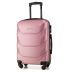 Walizka kabinowa na kółkach 55x40x20, jasnoróżowa, ZG504 C Ball Pink