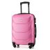 Walizka kabinowa na kółkach 55x40x20, różowa, ZG504 C Pink