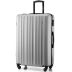 Duża walizka na kółkach, 76x50x29, srebrna, ZG509 A ALU SILVER