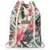 Plecak-worek damski w kwiaty "Marsilia" ZG669