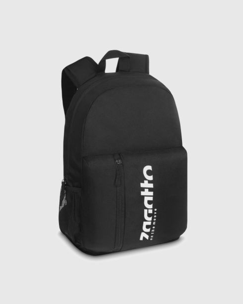 Czarny sportowy plecak "On the Move", poliester i nylon, Zagatto