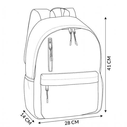 Plecak z miejscem na laptopa 16" ZG1007