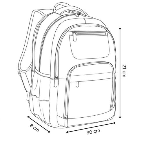 Plecak z miejscem na laptopa 17”
