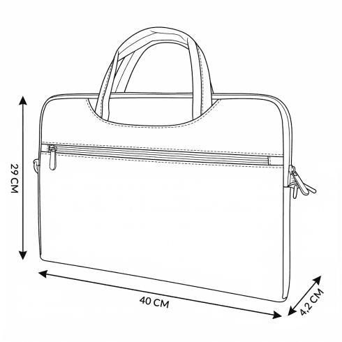 Damska torba na laptopa w kolorowe kwiaty 15,6”