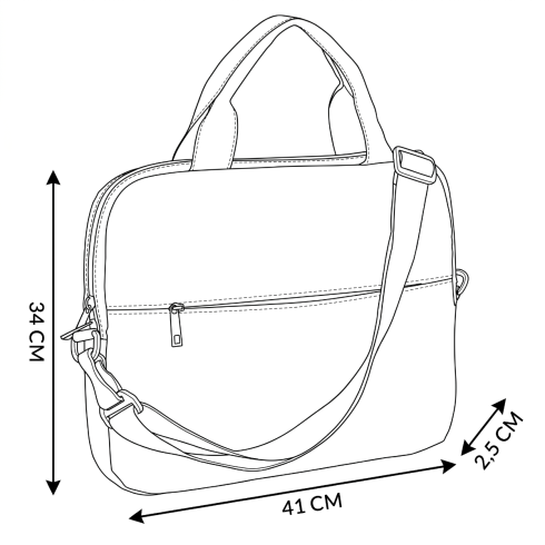Torba na laptopa damska w kolorowe kwiaty 15,6”