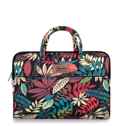 Torba na laptopa damska w kwiaty 14,1" ZG628