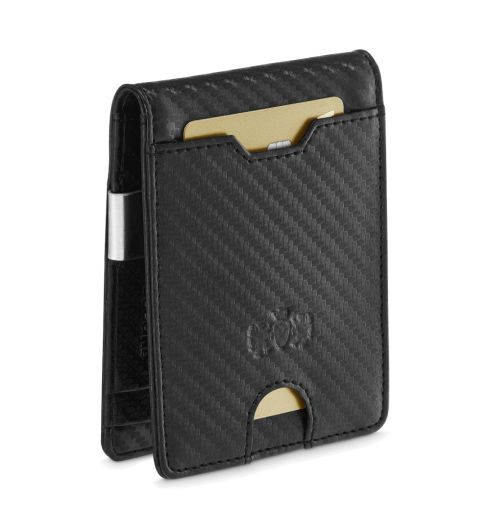 Portfel męski SLIM Zagatto ZG-X2-F7 BLACK - miniatura