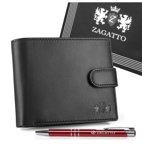 Portfel męski skórzany, ZG-N992L-F2