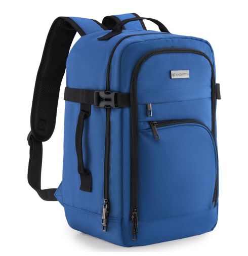 Plecak turystyczny 40x25x20 niebieski Wizzair Ryanair Malé