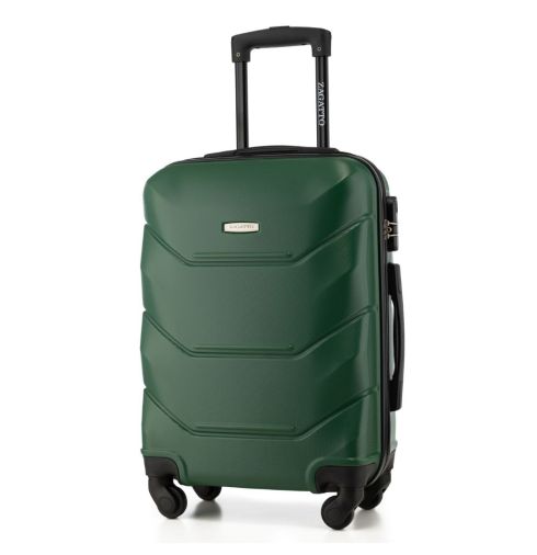 Walizka kabinowa na kółkach 55x40x20, zielona, ZG504 C Green