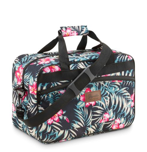 Torba podróżna damska w kwiaty 40x20x25, ZG827