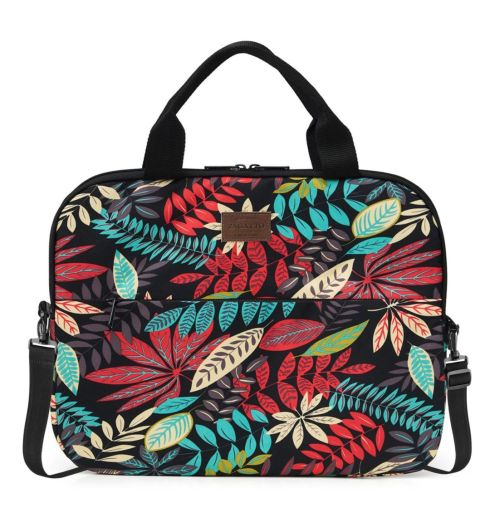 Torba na laptopa damska w kolorowe kwiaty 15,6” Nebula