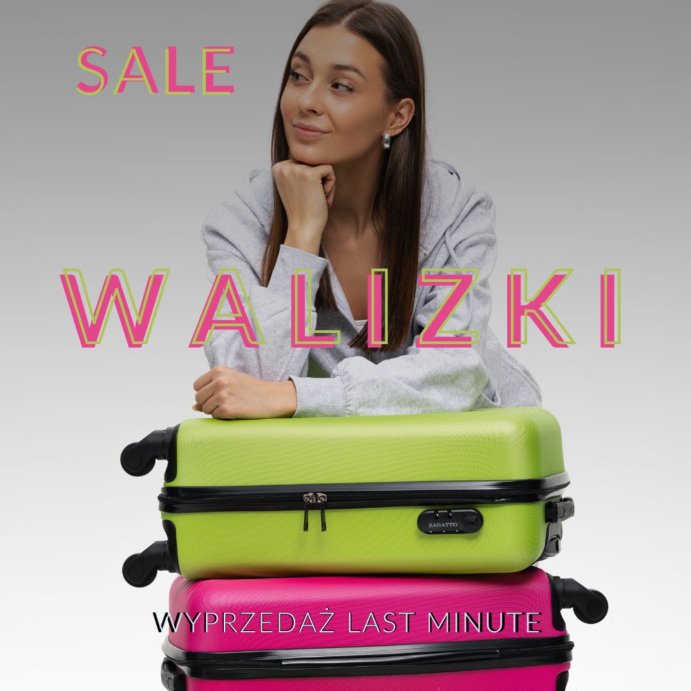 Walizki wyprzedaż