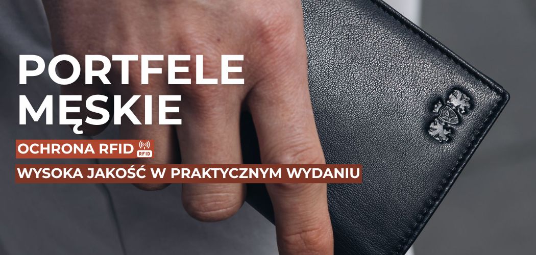 Portfele męskie skórzane Zagatto